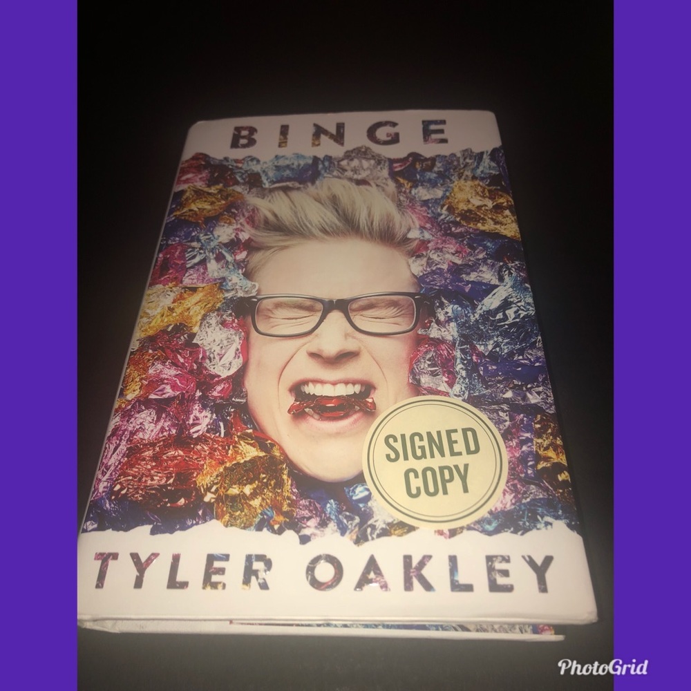 Binge by Tyler Oakley Signed Hardcover Book